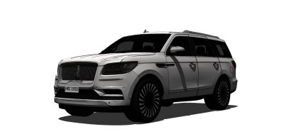  Lincoln Navigator 林肯汽车精品模型